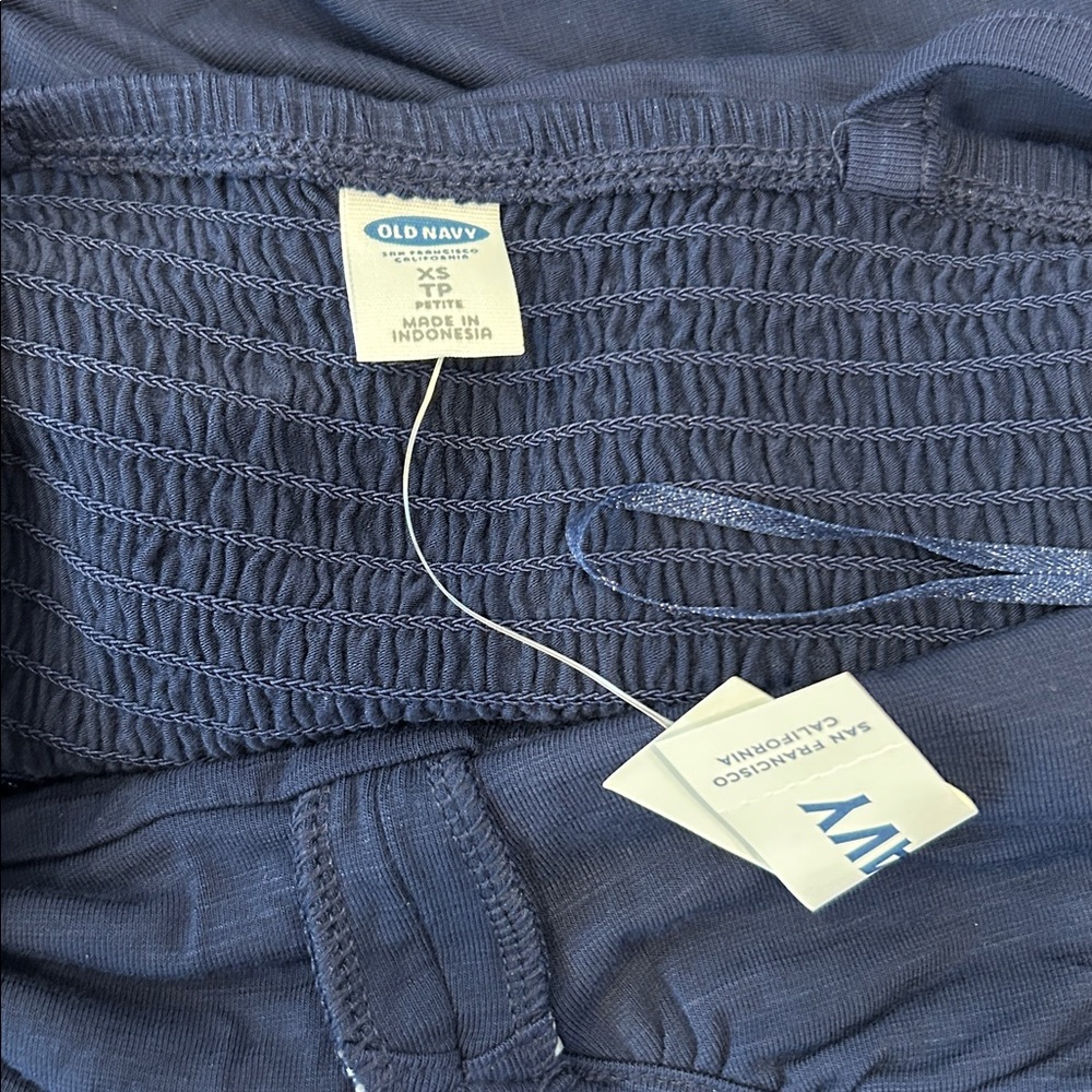 Old Navy navy long maxi dress size extra small petite - Picture 5 of 5